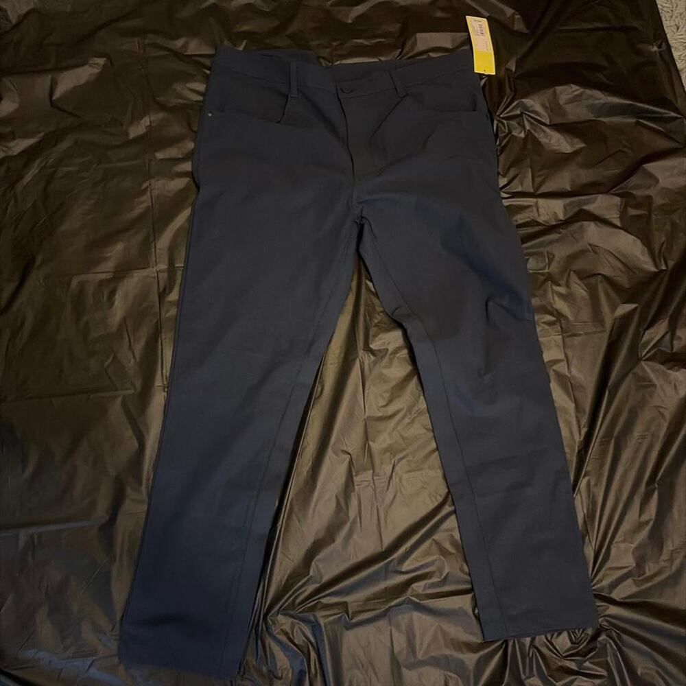 Navy all in motion pants